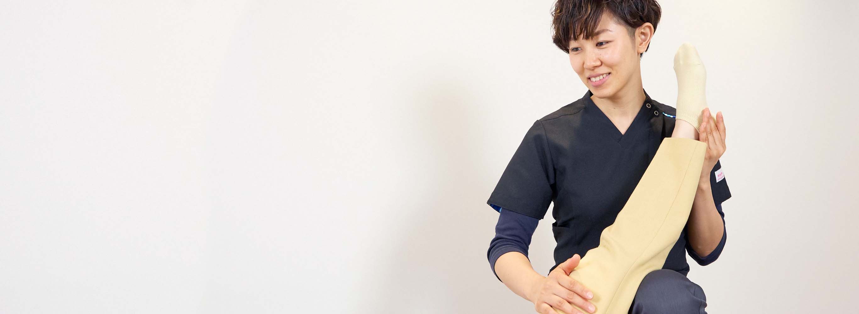 一人ひとりのペースを大切にリハビリを通じて動きやすい体を目指します