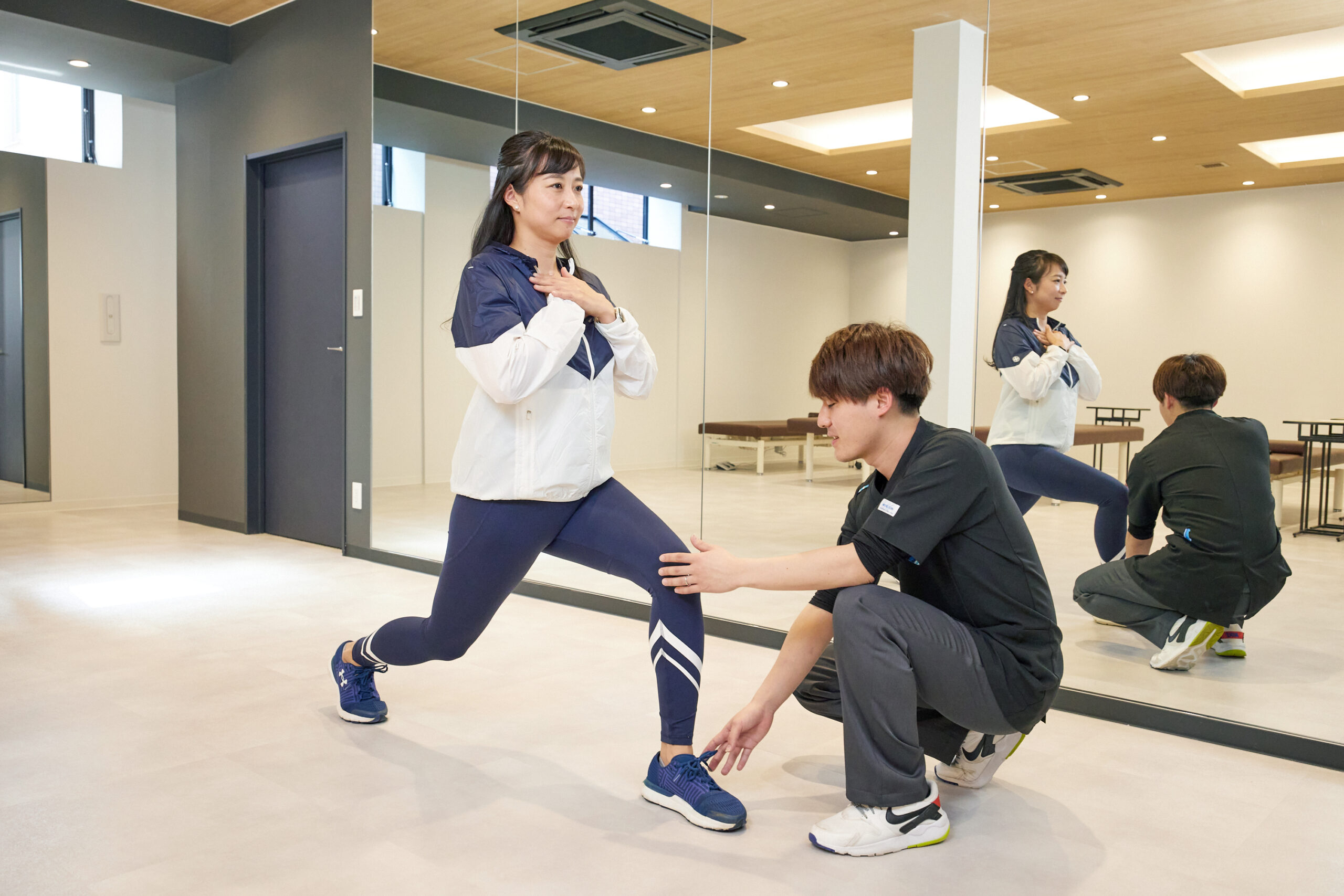 痛くない場所のトレーニング