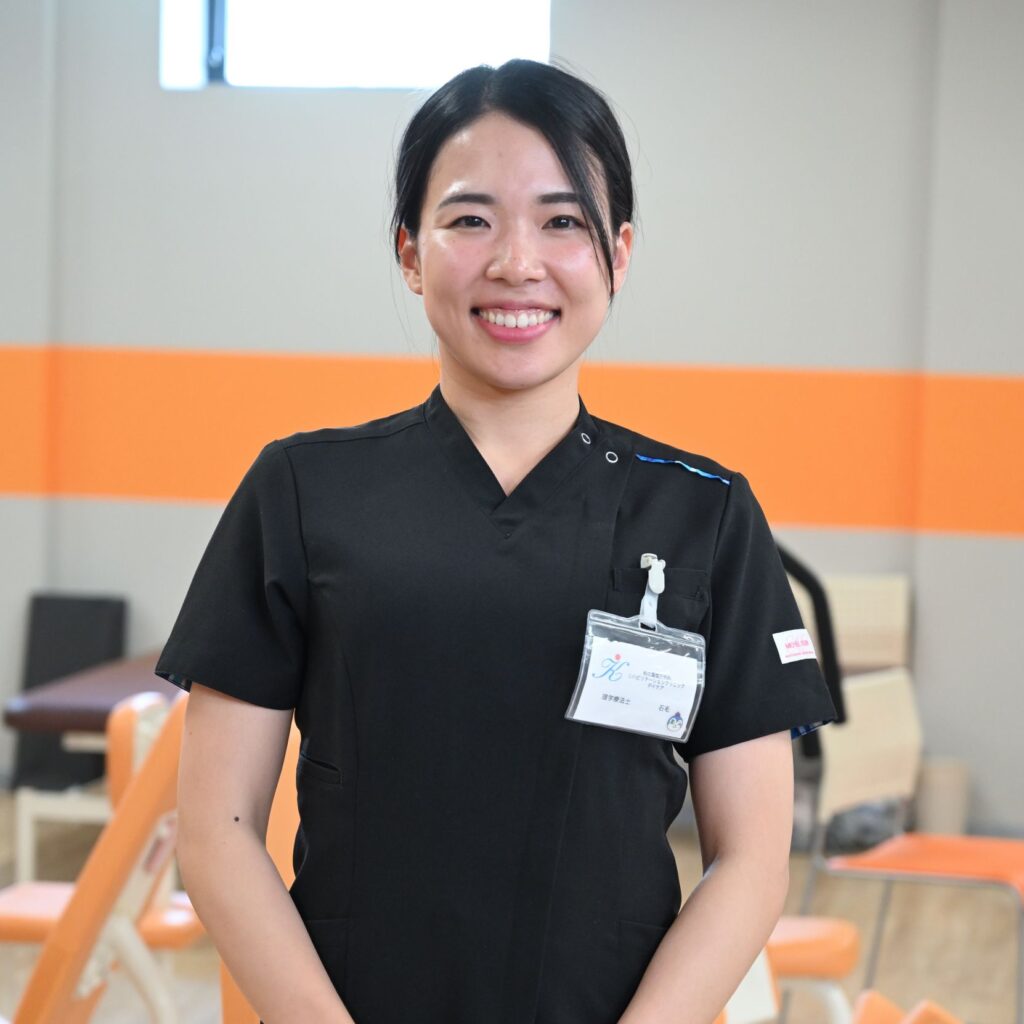 理学療法士
石毛南緒（いしげなお）