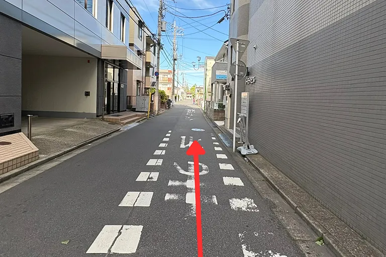 駐車場までのアクセス